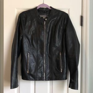 Kenneth Cole Faux leather jacket